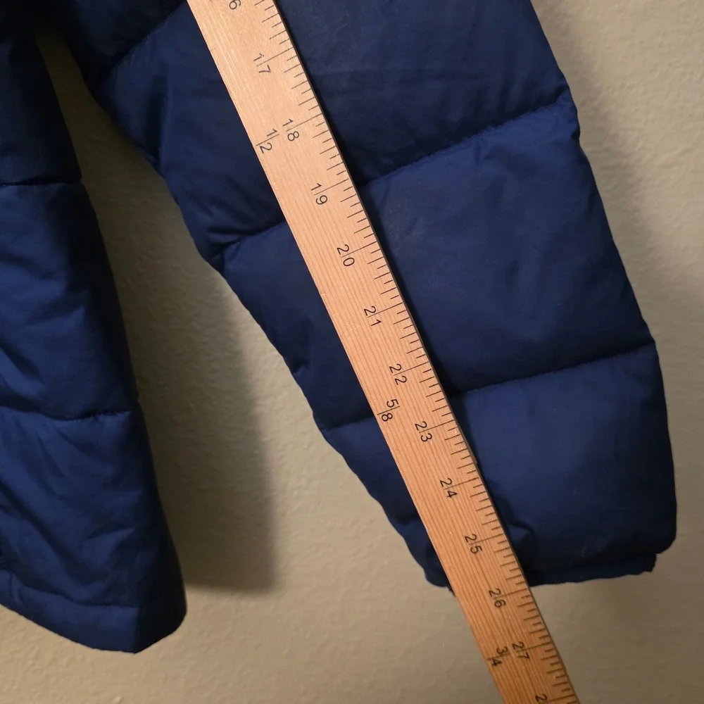 The North Face Mens Aconcagua 2 Blue 550 Down Puffer Jacket NF0A47DU Size M